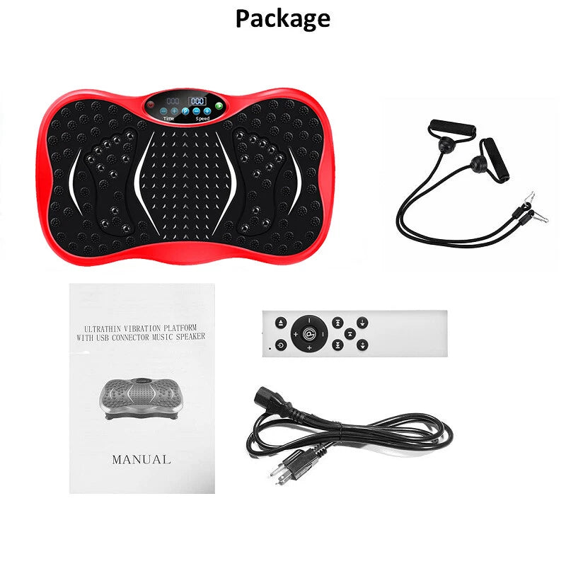 Plateforme vibrante avec télécommande LED intelligente