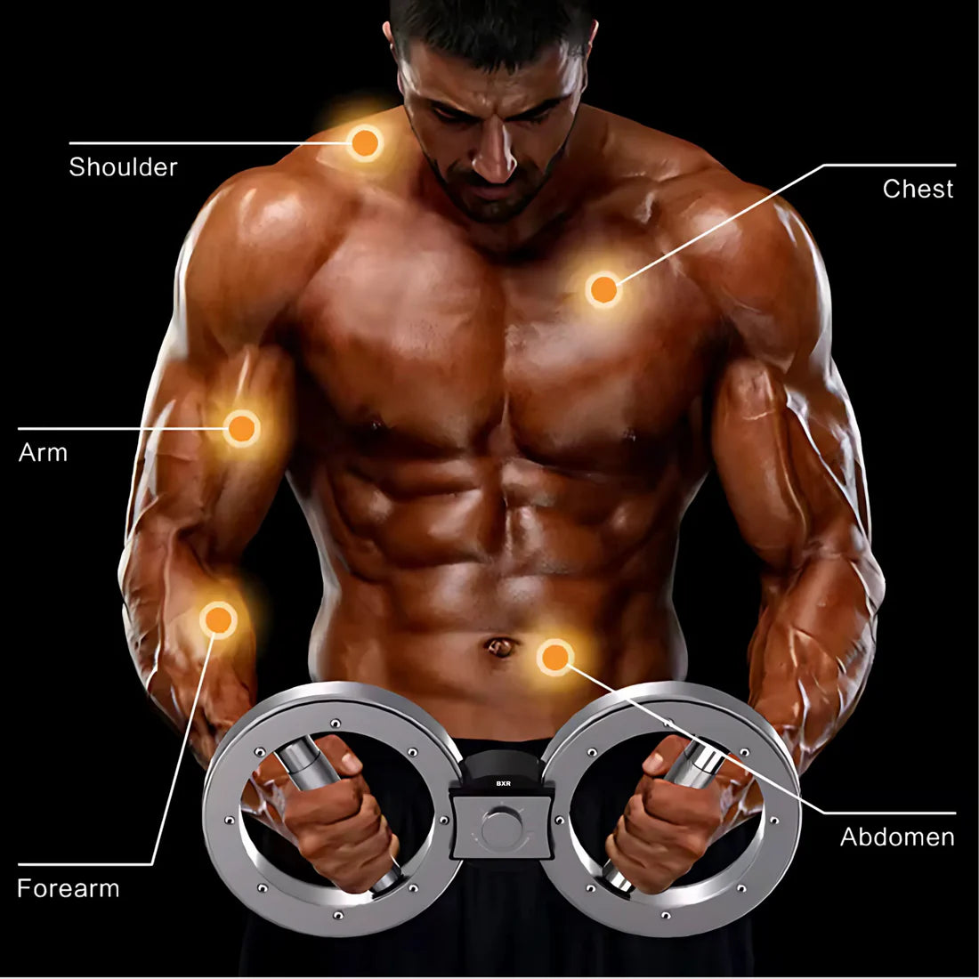 Entraîneur de Bras à Résistance Réglable Mdikawe - Exerciceur Multifonctionnel