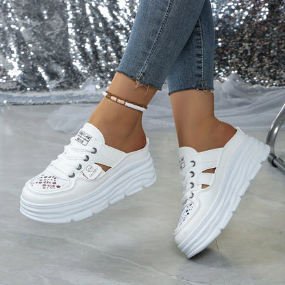 حذاء راقي إيطالي بكعب عريض للنساء (y)